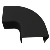 90° Turn for Large (LG1) Raceway - 1 Piece - Color: Black