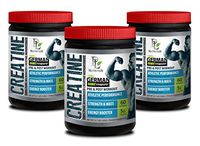 Boost Energy Vitamins - German CREATINE Powder - MICRONIZED CREATINE MONOHYDRATE CREAPURE 300G 60 Servings - Post Workout - 3 CANS