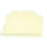 Newborn Photo Props Faux Fur Soft 29.5x19.7 inch Baby Boy Girl Photo Blanket Studio Backdrop Photo Mat White