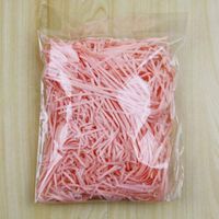 FidgetGear Sale Packaging Gift Basket Filler Supply Color Paper Crinkle Cut Shred GK1 Pink