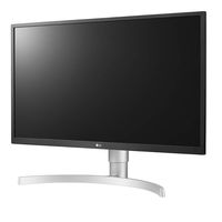 LG 27UL550-W 27 Inch 4K UHD IPS LED HDR Monitor with Radeon Freesync Technology and HDR 10, Silver