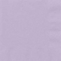 Lavender Paper Napkins, 20ct