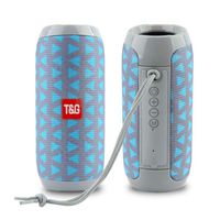 RiderTech 117 Bluetooth Speaker Portable Waterproof Outdoor Wireless Speakers Enhanced Bass, Built in Mic, TF Card, Auto Off, FM Radio for Beach, Shower & Home (Flower Blue)