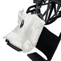 Sammons Preston Versa Form Positioning Pillow, White, 22" by 26", Bed Pillow Provides Support & Postural Correction, Cushion with Beads Conform to Body, Posture Pillow Reduces Back & Hip Pain