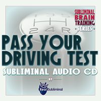 Subliminal Brain Training Series: Pass Your Driving Test Subliminal Audio CD