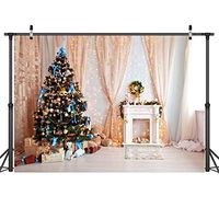 Countia Christmas Printed Background Cloth Photography Props Wall Art Decoration Backgrounds