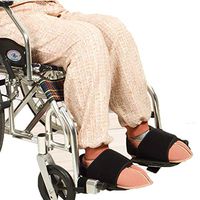 Constraint Wheelchair Shoes a Pair - Keep Feet from Sliding Off Wheelchair Pedals Foot Rests Men Women - Medical Foot Non-Slip Proctors - for Elderly Patient Handicap Recover