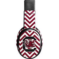 Skinit Decal Audio Skin for Skullcandy Crusher Wireless - Officially Licensed College South Carolina Chevron Print Design
