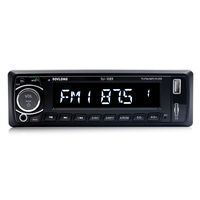 Car Stereo Single din in Dash car Stereo with Bluetooth Car MP3 Player Car Audio, Car Radio, Support USB Port,SD Card Slot,AUX in Function, with Wirelsee Remote Control