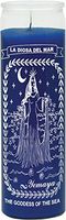 Indio Products Yemaya/The Goddess of The Sea Blue Candle - Silkscreen 1 Color 7 Day