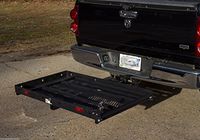 Titan Ramps Hitch Mounted Wheelchair Scooter Mobility Carrier Medical Rack Ramp MC400 SC400