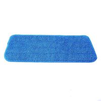 Flat Mop New Mop Floor Cleaning Replacement Cloth Microfiber Replacement Mop Pad Paste Cloth Cover Spray Water Spraying Flat Dust(Blue)