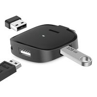 LOBKIN USB C Hub, 3 USB 2.0 for MacBook Pro 2018/2017, ChromeBook, XPS, Galaxy S9/S8, and More (3 in 1)