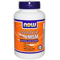 CELADRIN & MSM, 120 Caps by Now Foods (Pack of 4)