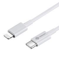 E EGOWAY USB C to Lightning Cable (Apple MFi Certified)-3ft, Supports Power Delivery (for Use with USB-C Chargers)
