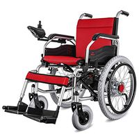 PLLP Medical Rehab Chair, Wheelchair,Lightweight Dual Function Foldable Power Wheelchair (with 20A Lithium Battery), Drive with Electric Power or Use As Manual Wheelchair