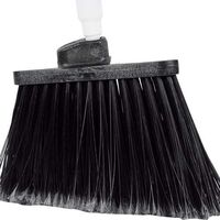 56" Sparta Spectrum Duo-Sweep Angle Broom with Black Bristles