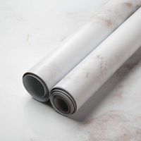 Homein Marble Self Adhesive Paper White 23.6×78.7 inches Peel and Stick Vinyl Film for Furniture Decorative Matte Granite Cover Waterproof Removable Wallpaper Roll for Countertops Cabinet