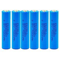 6 Pack AAA Cell 3.6V 700mAh ER10450 Battery