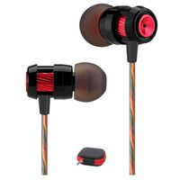 Yadesign Earbuds Ear Buds Headphones Earphones Microphone,Noise Isolating,in Ear,Stereo,Powerful Bass,Storage Case