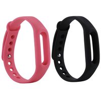 SmartHer Gotcha Wristband, Replacement Bands for Gotcha, Gotcha Accessories.Black&Pink.