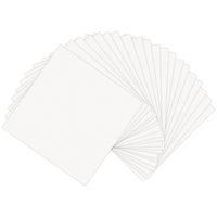 Sizzix Paper Leather Sheets 6-Inch by 6-Inch White, 20 Sheets