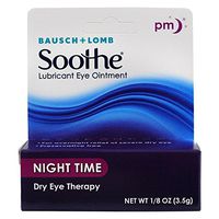 Bausch & Lomb Advanced Relief Preservative Free Night Time Lubricant Eye Ointment,3.5g Tubes (Pack of 2)