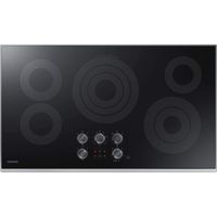 Samsung 36" Electric Stainless Steel Smoothtop Stovetop Cooktop NZ36K6430RS
