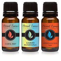 Trio (3) - Summer Boardwalk, Honolulu Sun & Coral Reef - Premium Fragrance Oil Trio - 10ML