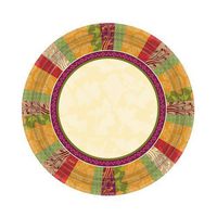 Hanna K. Signature Collection 36 Count Fall Expressions Paper Plates, 7-Inch