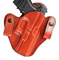 Tagua DSH-007 Keltec 380/Ruger 380 with Laser Dual Snap Holster, Brown, Right Hand