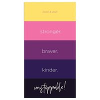 2020-2021 Unstoppable 2-Year Small Pocket Planner Calendar