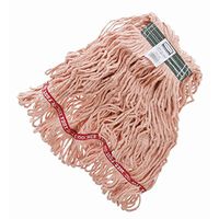 Rubbermaid 16 oz Orange Web Foot Mop Head with 1"W Head Band