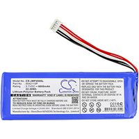 Cameron Sino Battery for JBL 5542110P, JBL Pulse 2 Pulse II PULSE2BLKUS(Li-Polymer 3.70V 6000mAh / 22.20Wh)