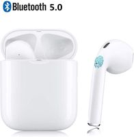 Wireless Earbuds Bluetooth Earbuds Bluetooth Headset [24-Hour Charging case] 3D Stereo IPX5 Waterproof pop-up Window Automatic Pairing Headset Fast Charging, Compatible with Apple Airpods Earbuds