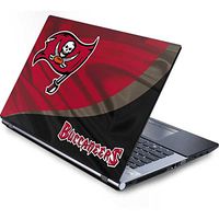 Skinit Protective Skin (fits Latest Generic 17-Inch Laptop/Netbook/Notebook); NFL Tampa Bay Buccaneers Logo