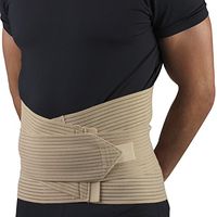 OTC Lumbo-Sacral Support, Abdominal Uplift, 11-Inch Lower Back, Elastic, 2X-Large