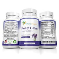 Keep Calm - Anti Anxiety Relief Supplements Formulated for Natural Anxiety Relief - Helps Fight Panic Attacks with a Calming Joy Filled Cortisol Boost - Anti Stress Supplement & Stress Relief Pills