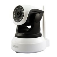 COOLEAD 720P 1.0MP Security Network CCTV Wireless/Wired Pan/Tilt IP Camera with IR-Cut Filter for Home Security Video Recording Baby/Pets Monitor (Plug & Play,Night Vision, QR Code Scan, iPhone & Android Mobile View,Two-ways Audio Talk, Motion Detection)