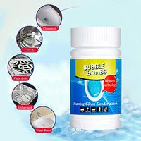 Bolayu Fast Foaming Agent Cleaner Foaming Toilet Cleaner Magic Bubble Bombs Quick Foaming Sink Pipeline Dredge Agent (Multicolor, Free)