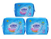 Super Slimguard Sanitary Napkin Towel Pads 3 Pack (Total 30-Count) (20pcs Day+10pcs nignt)