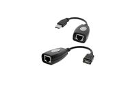 Generic USB to Rj45 Lan Extension Adapter Cat5 Cat5e Cat6 Cable Color Black