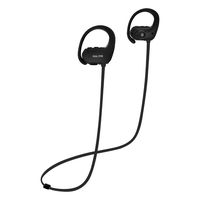 Ralyin Bluetooth Headphones with Mic Sport Wireless Earbuds Built in Microphone Ear Hook Headset for Running Jogging Gym Workout Sweatproof Earphones Cordless Audifonos 8 Hours Play Time Black