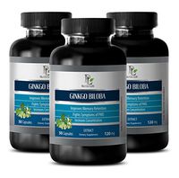 Stomach Health Supplements - Ginkgo BILOBA Leaf Extract 120MG - Ginkgo biloba for Women - 3 Bottle 150 Capsules