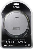 Coby Portable Compact CD Player (Silver)