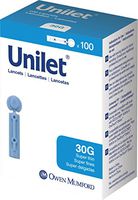 Owen Mumford Unilet Lancets, 100 Count