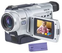 Sony DCRTRV740 Digital8 Hi8 Camcorder w/ 2.3in LCD, USB Streaming, Memory Stick, & Mega Pixel Video/ Still (Discontinued by Manufacturer) (Renewed)