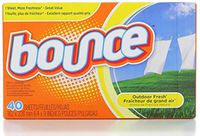 Bounce Fabric Softener Sheets, Outdoor Fresh 40 ea (Pack of 5)