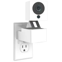 AMORTEK Wyze Cam Wall Mount, Security Surveillance Camera Outlet Wall Mount Stand Holder (Wyze Cam V2)