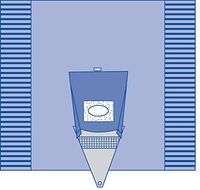 Medline DYNJP10001 Sterile Craniotomy Surgical Drape with Pouch (Pack of 8)